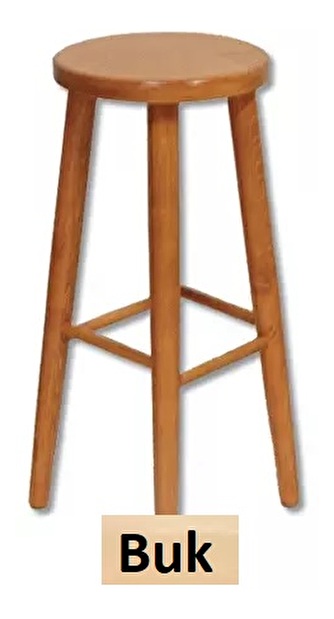 Barová stolička KT 241 (buk) *výpredaj