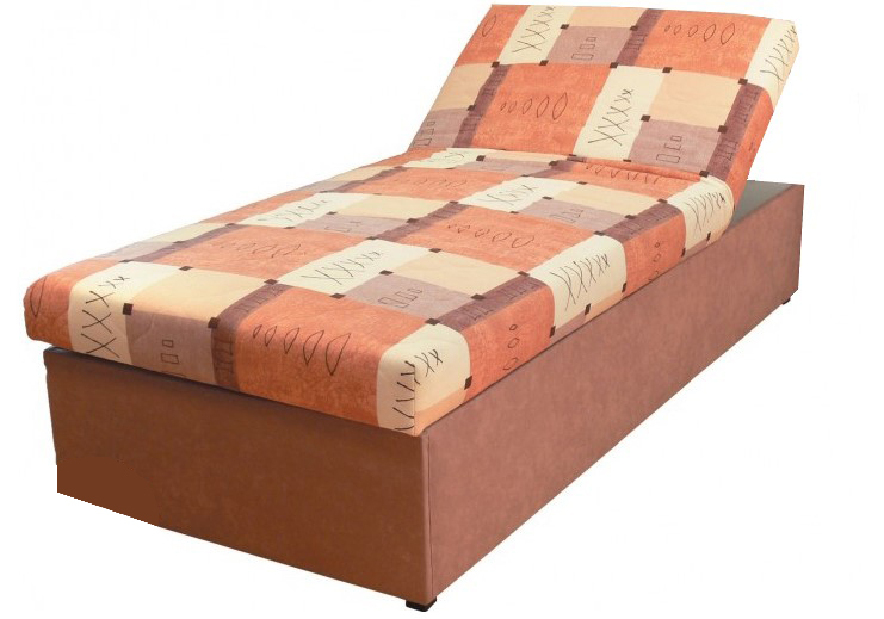 Jednolôžková posteľ (váľanda) 90 cm Pennie (s molitanovým matracom)