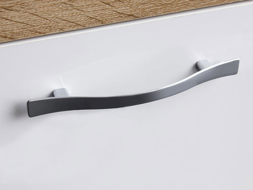 Kúpeľňa s umývadlom a sifónom Lumia II (biela + biely lesk) *výpredaj