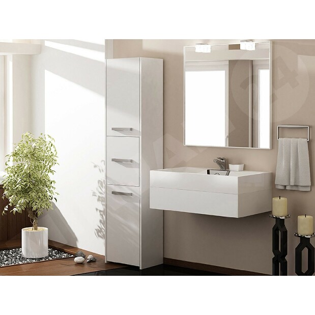 Kúpeľňová skrinka Nina Mirjan N43 (biela)
