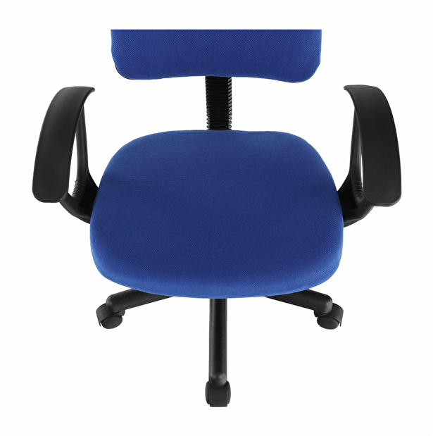 Kancelárska stolička Taos (čierna + modrá) *výpredaj