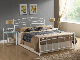 Manželská posteľ 140 cm Shawn (s roštom)