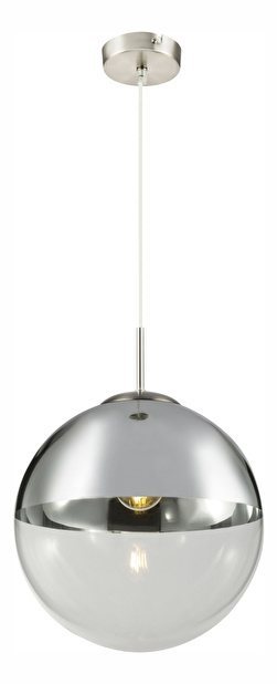 Závesné svietidlo Varus 15854 (moderné/dizajnové) (nikel + priehľadná)