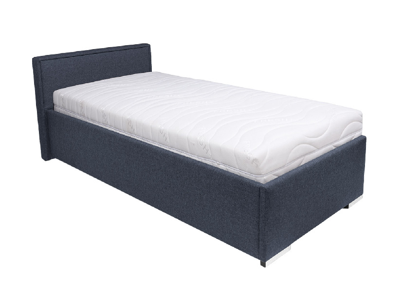 Jednolôžková posteľ 90 cm BRW Anadia (modrá)