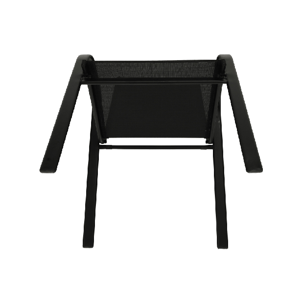 Set 3 ks. záhradných stoličiek Morel (čierna) *výpredaj