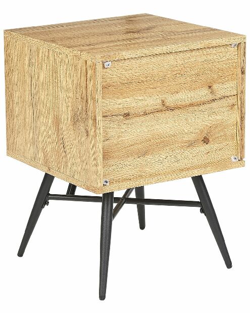 Nočný stolík Lubza 1 (svetlé drevo)