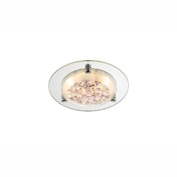 Stropné/nástenné svietidlo LED Froo 48248 (klasické) (chróm + opál)