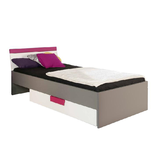 Jednolôžková posteľ 90 cm Libro Typ 09 LBLL09