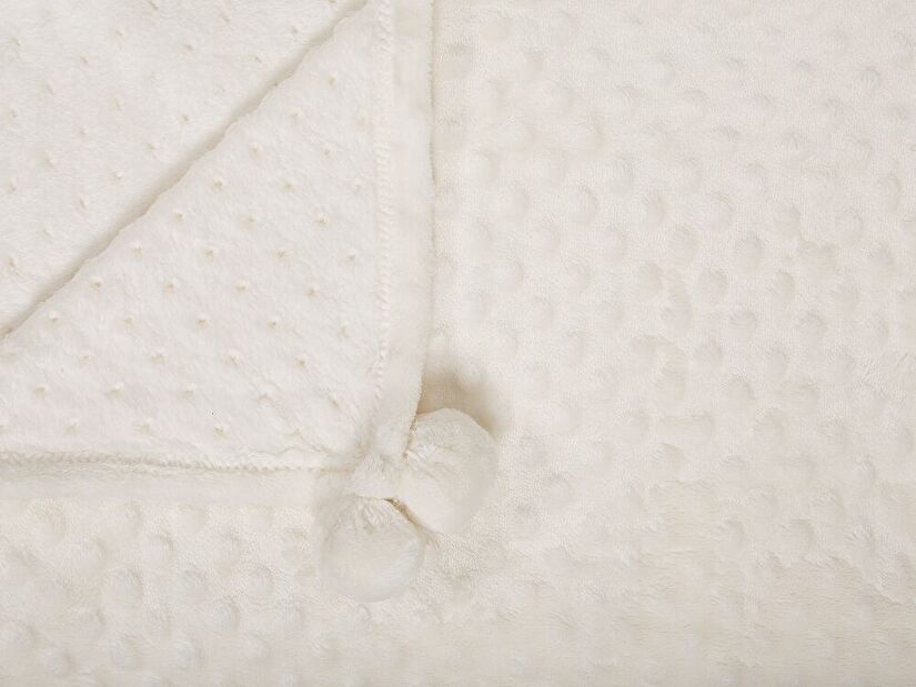Deka 200x150 cm SAMRE (polyester) (biela)