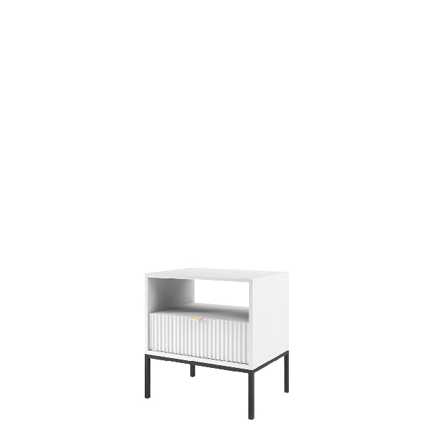 Nočný stolík Lena MS54 (biela)