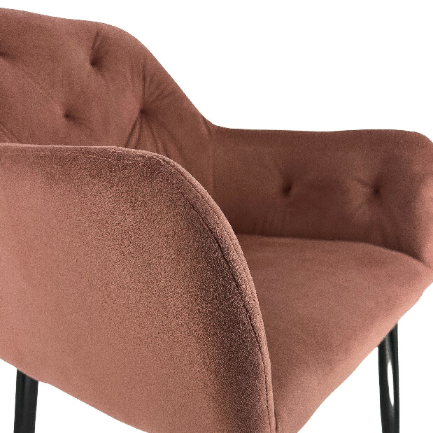 Jedálenská stolička Satya (tmavo ružová)