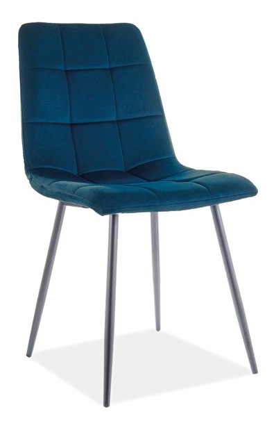 Jedálenská stolička Marlana (námornícka modrá + čierna)