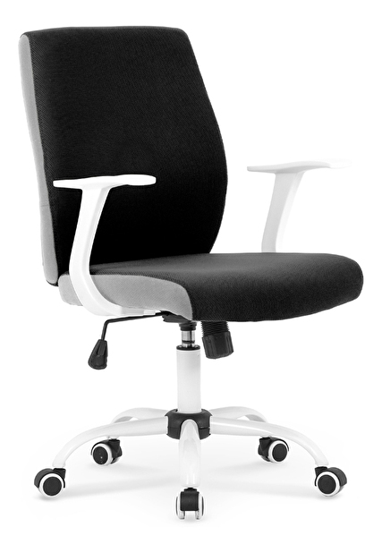 Kancelárska stolička Combo (čierna + sivá)