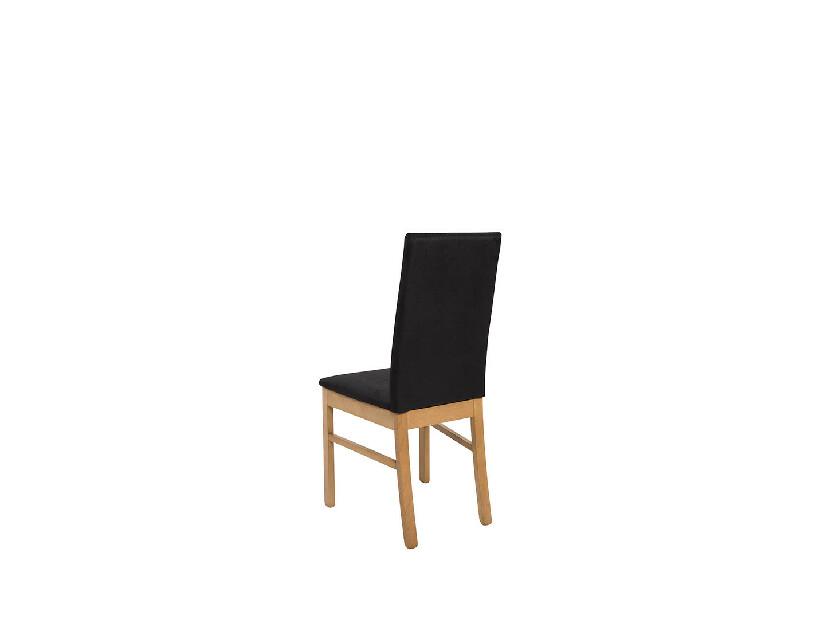 Jedálenská stolička BRW Ostia D09-TXK (dub prírodný + solar black)