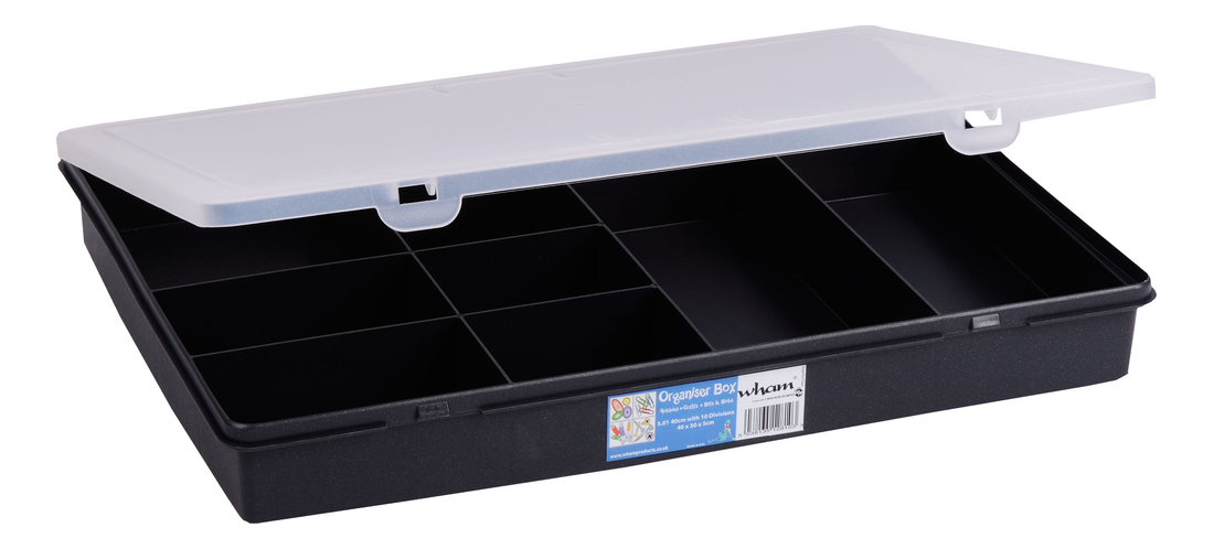 Skladovací box Wham 38x30x5cm (čierna)