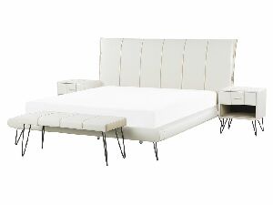 Spálňa BETTEA (s posteľou 160x200 cm) (biela)