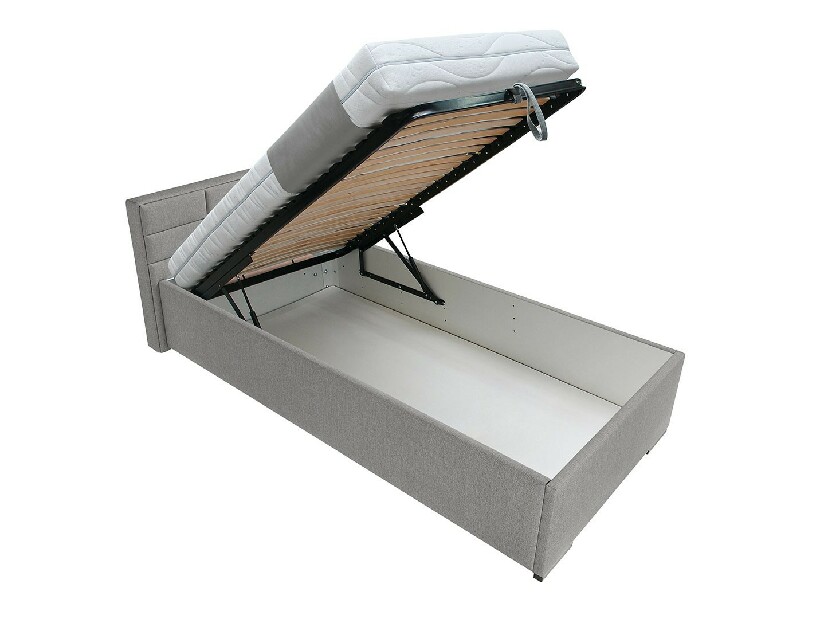 Jednolôžková posteľ 90 cm BRW Kate Futon (sivá)