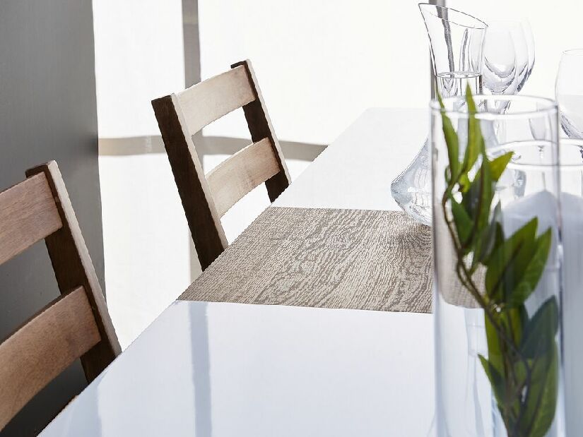 Jedálenský stôl Klarisa (pre 6 až 8 osôb) (biela)