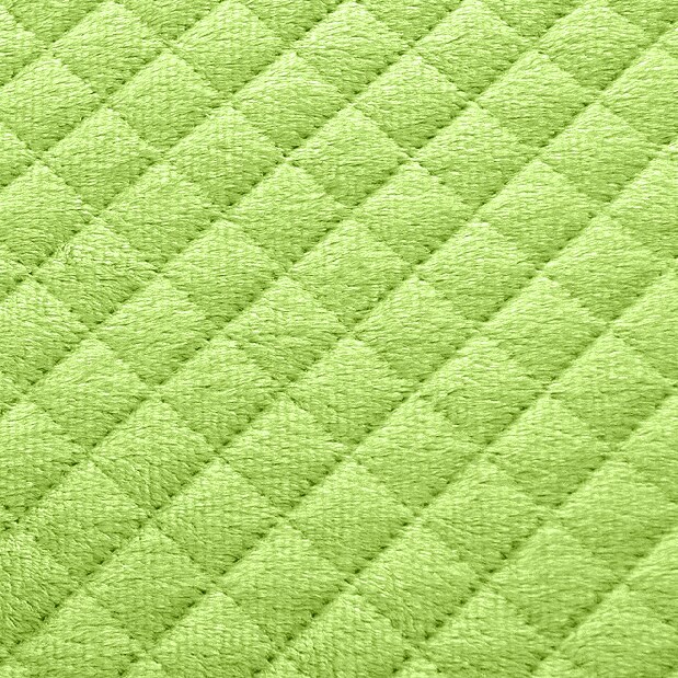 Prehoz na posteľ 240x220cm Filip (fialová + zelená)