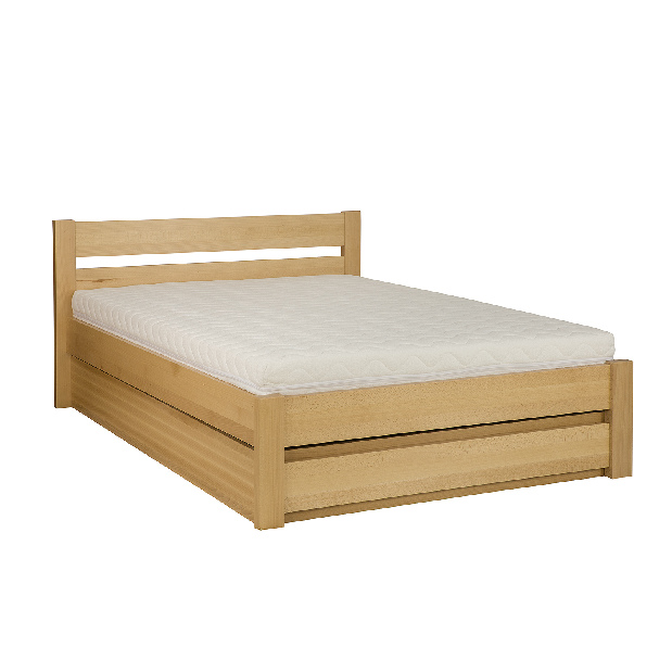 Manželská posteľ 160 cm LK 190 BOX (s roštom a úl. priestorom)