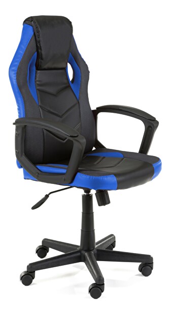 Kancelárska/herná stolička Fiero (modrá)