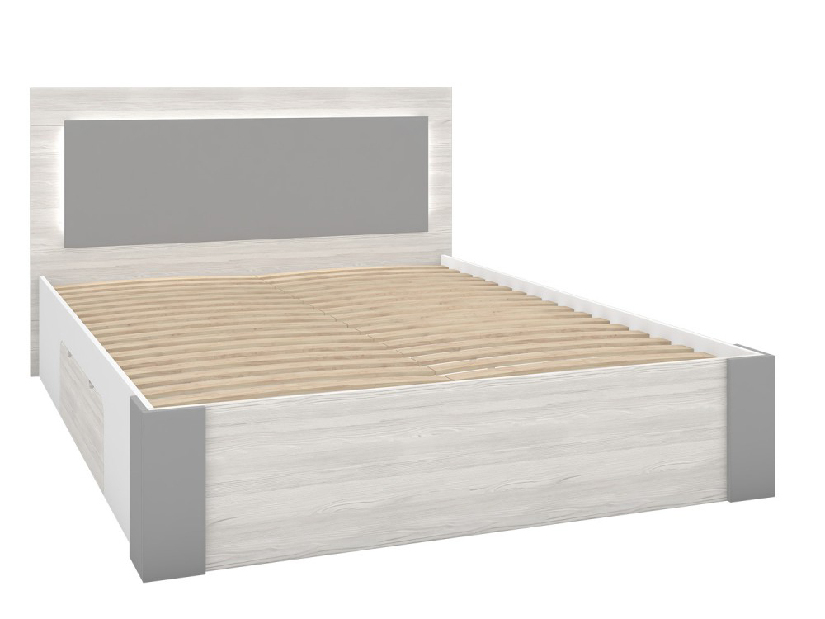 Manželská posteľ 160 cm Hyllo