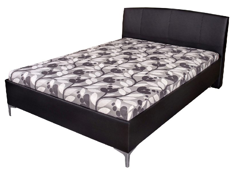 Manželská posteľ 140 cm Benab Elsona Lux (s roštami a matracmi)