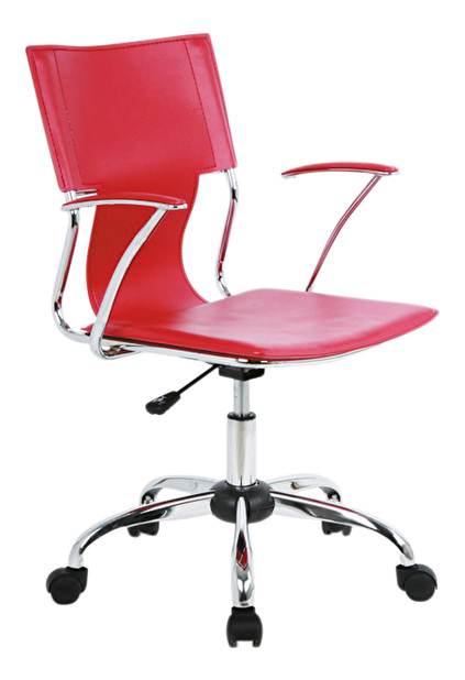 Kancelárska stolička Q-010 červené