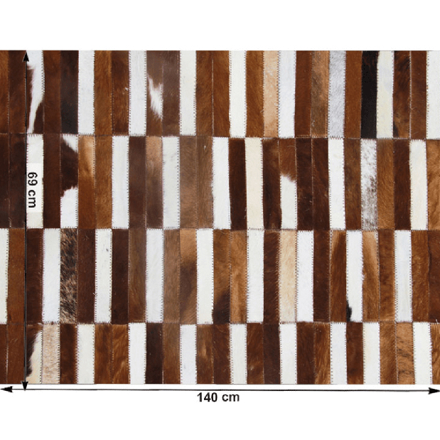 Kožený koberec 69x140 cm Kazuko typ 5