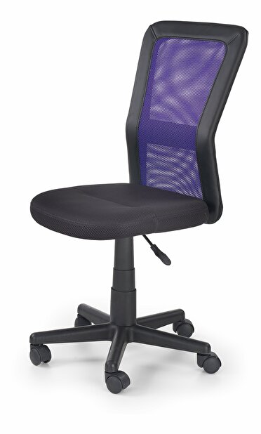 Detská stolička Cosmo (čierna + fialová)