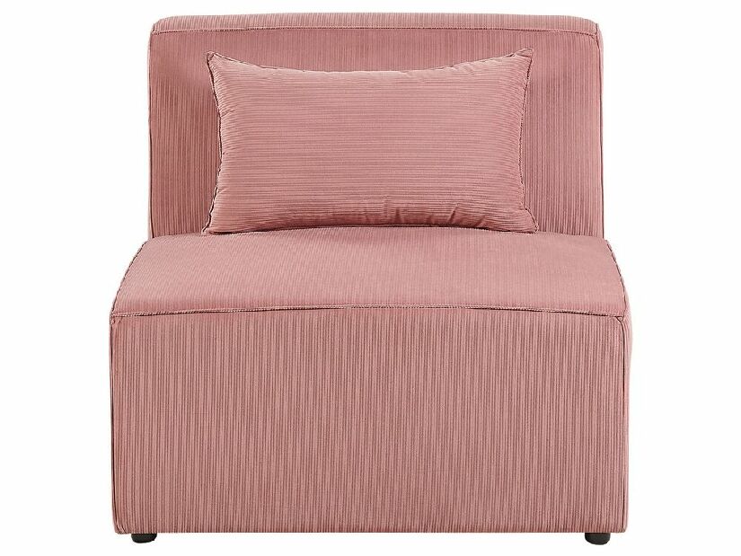 Modul rohovej sedačky LEMMIS (ružová)