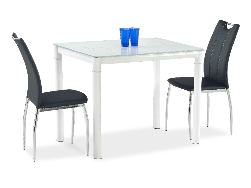 Jedálenský stôl Aurelio (pre 4 osoby) (biela)