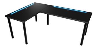 Písací stôl Nyrm (čierna)