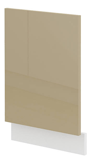 Dvierka na vstavanú umývačku Lavera ZM 570 x 446 (biela + lesk cappucino)
