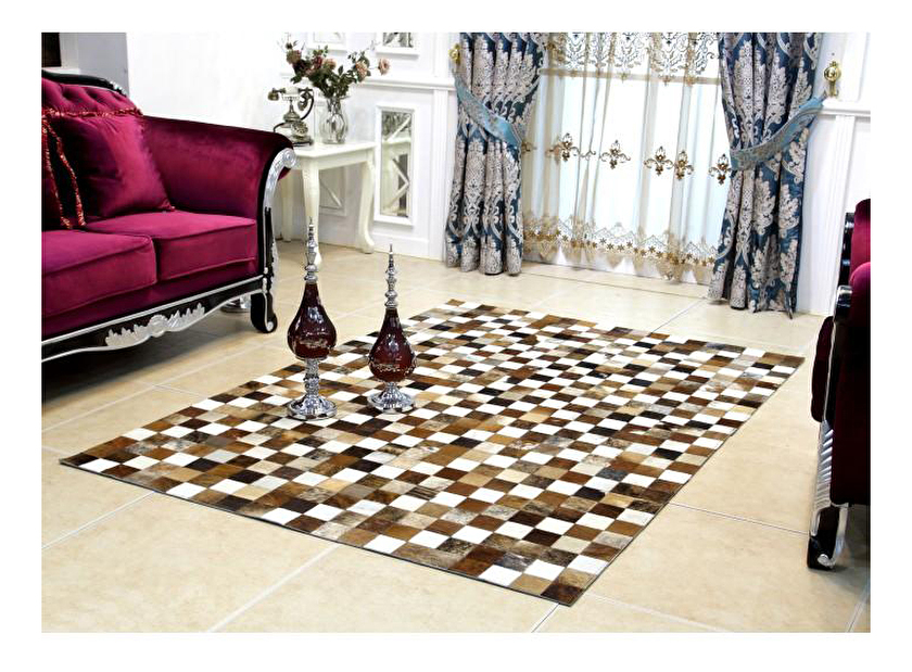 Kožený koberec 80x144 cm Korlug typ 3