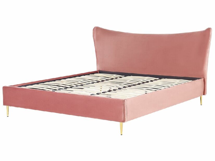 Manželská posteľ 180 cm Chaza (ružová)
