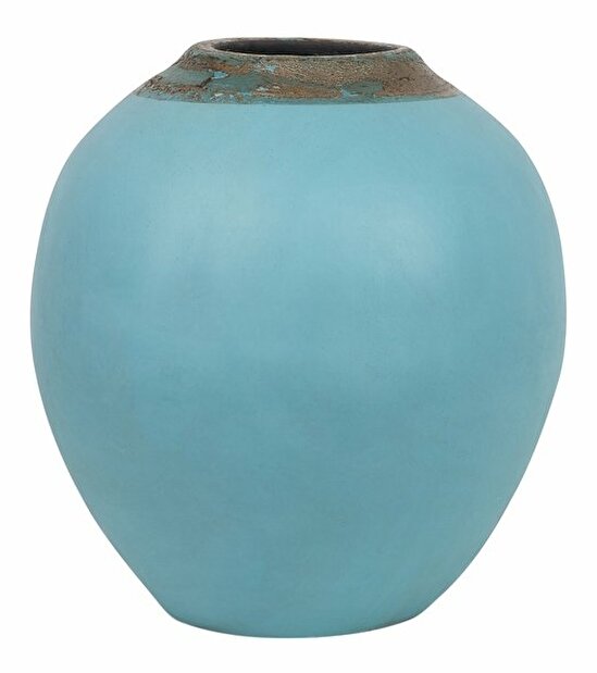 Váza LAURECIA 31 cm (keramika) (modrá)