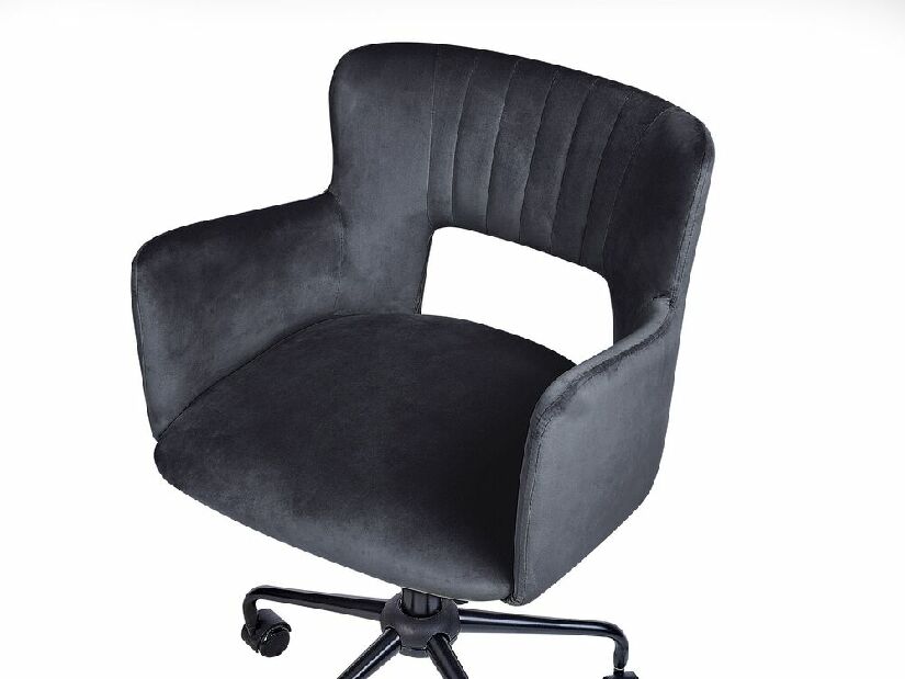 Kancelárska stolička Shelba (čierna) 