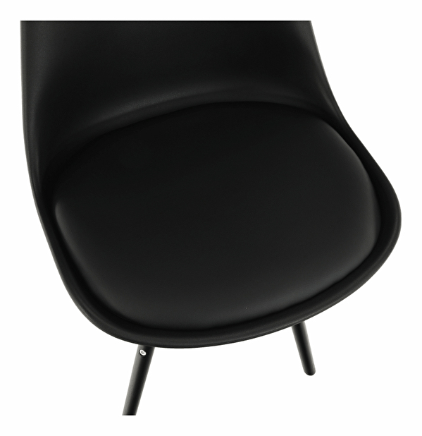 Stolička Kenda (čierna + čierna)