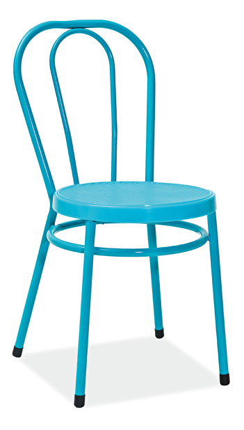 Jedálenská stolička Neon modrá