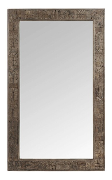 Zrkadlo Jolipa Na stenu Gipsy Dreams (150x90x3cm) (Prírodná)