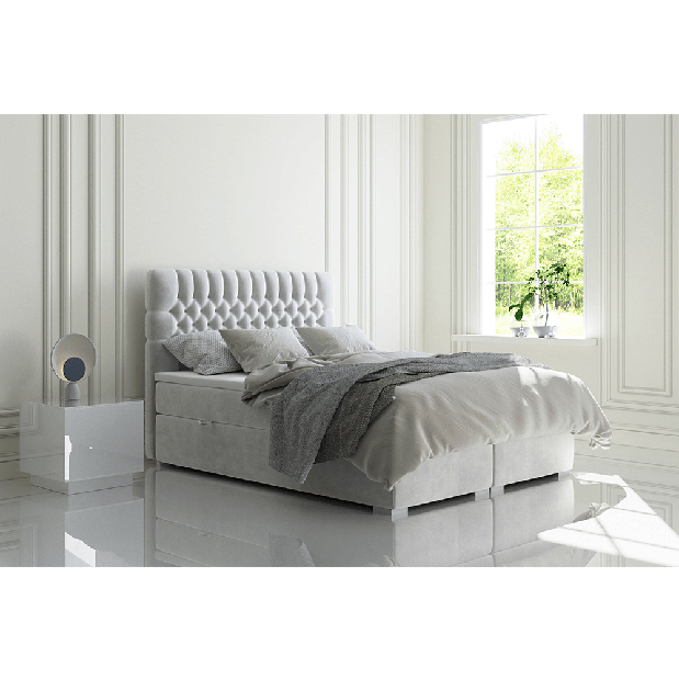 Manželská posteľ Boxspring 160 cm Formio (s matracmi)
