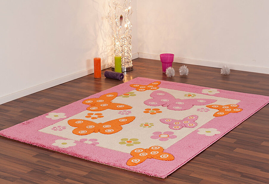 Detský koberec Amigo 307 Pink (190 x 133 cm)