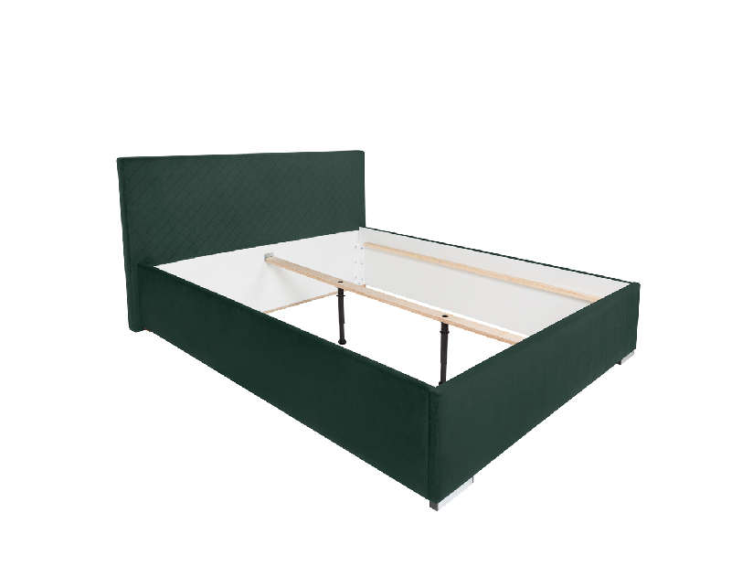 Manželská posteľ 140 cm BRW Syntia II (zelená)