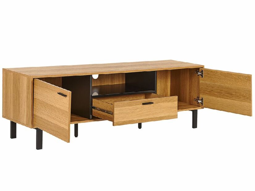 TV stolík/skrinka Camilla (svetlé drevo)
