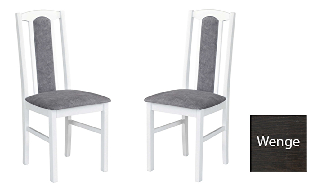 Set 2 ks. jedálenských stoličiek Arte (Wenge + Tkanina 10) *výpredaj