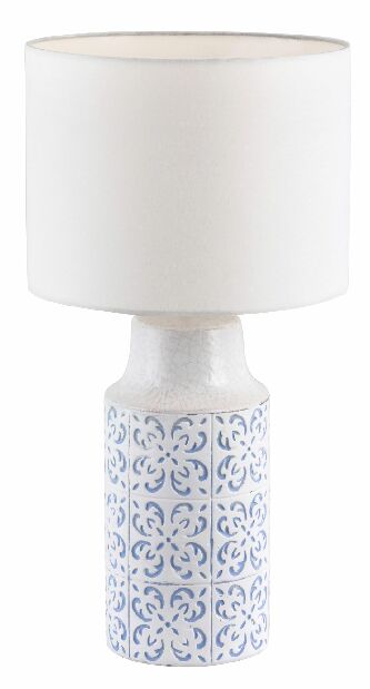 Stolová lampa Agnes 4309 (biela + modrá)