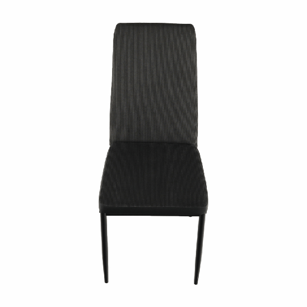 Jedálenská stolička Enrico (tmavosivá + čierna)