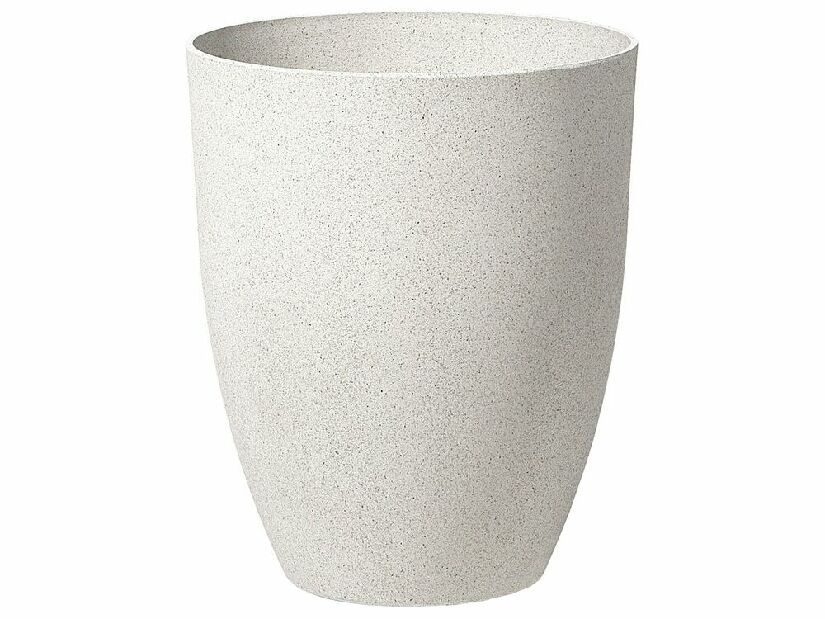 Kvetináč CROSS 52x43x43 cm (kameň) (biela)