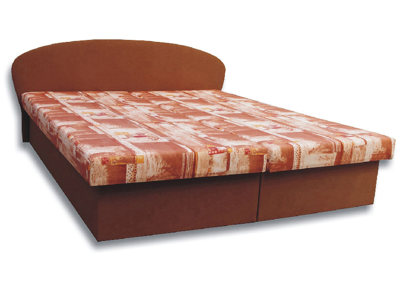 Manželská posteľ 160 cm Milka 3 (s penovými matracmi) *výpredaj